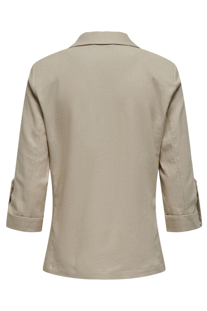 ONLCARO 3/4 UNLINED BLAZER CC TLR 15312199 OXFORD TAN